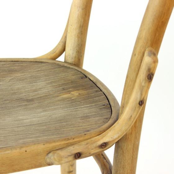 Image 1 of Vintage bistrostolen van gebogen hout van Thonet, jaren 1920