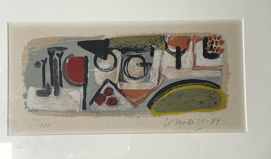 Image 1 of CORNEILLE (1922-2010) Abril en París 4 (1987) Serigrafía