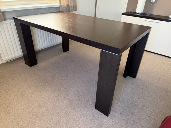 Modern Wenge Dining Table 160x90 – Wood (photo 4 of 9)