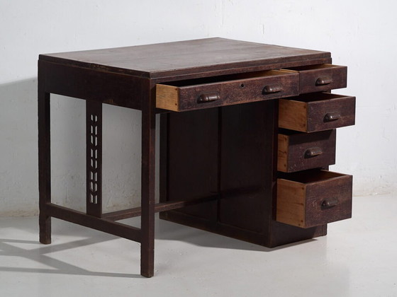 Antique Japanese desk - Showa Period (c. ) #40 (photo 15 of 40)