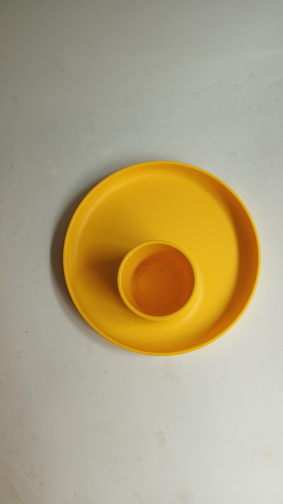 Image 1 of O-tidy yellow organizer for vitra by Michel Charlot