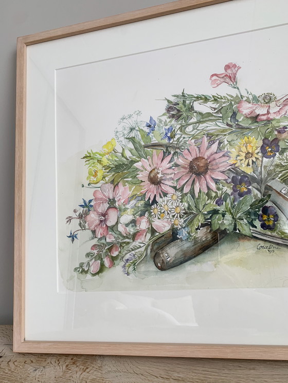 Image 1 of Acquerello dipinto di fiori selvatici Coraline Bäcker