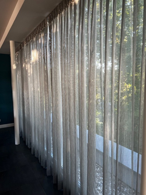 In-between Curtains incl. track rod – decoratieve objecten, Polyester