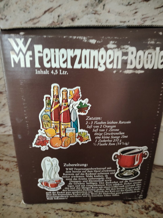 Image 1 of WMF vintage Feuerzangenbowle (glühweinpunch), ongebruikt