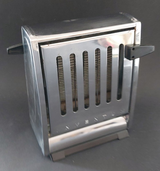Image 1 of Two Inventum vintage chrome toasters
