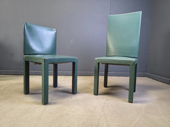 Image 1 of Sedie da pranzo Arcadia di Paolo Piva per B&B Italia set da 10