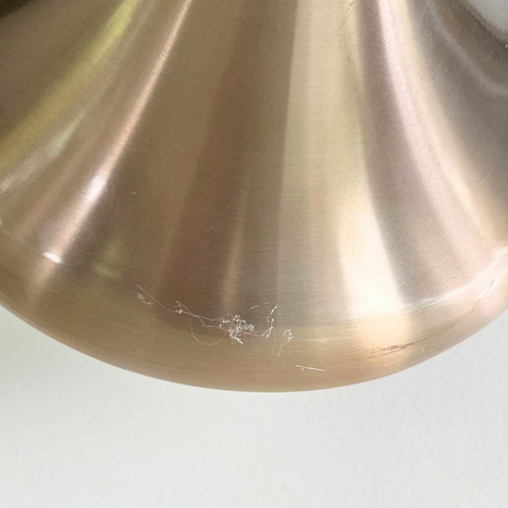 Image 1 of Lampada da parete vintage modello tromba cromata