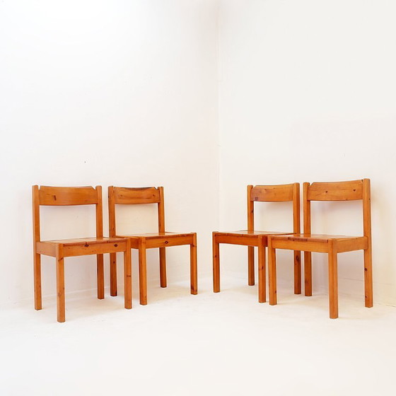 Image 1 of Set da pranzo vintage in pino svedese - anni &#39;70