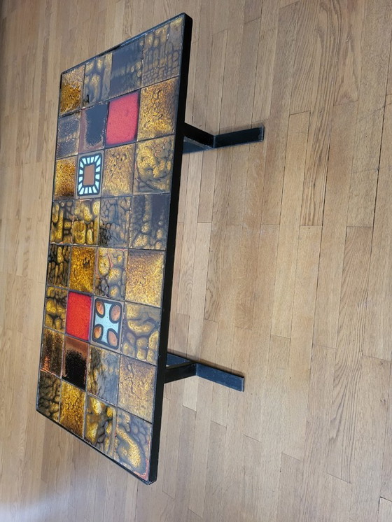 Image 1 of Table basse Jean Gregorieff pour Roche Bobois France 1969