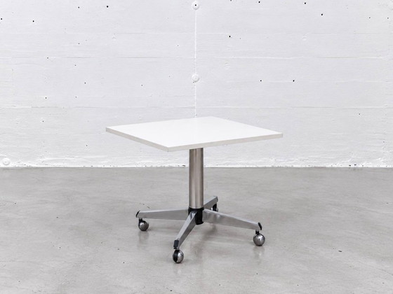 Vintage FENTE Rolling Table with Chrome Frame on Castors, 1970s – Side tables (photo 7 of 9)