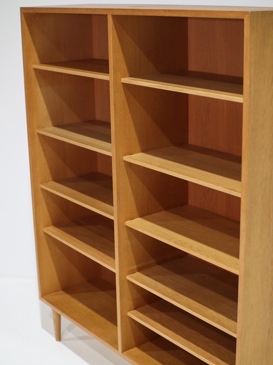Børge Mogensen Öresund Bookcase LP Cabinet Oak 1960s – Karl Andersson & Söner, Wood, Vintage (photo 3 of 12)
