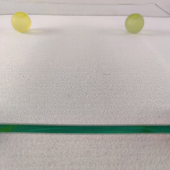 Image 1 of Montana Design glass fruit bowl, 1980s, vintage, postmodern