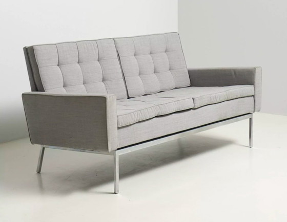 Image 1 of Florence Knoll 2 seater sofa model 65a