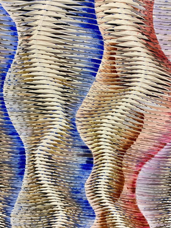 Image 1 of Tableau sculpture art textiles Ref : Akiko