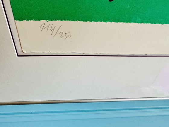 Image 1 of Vintage Corneille Zeefdruk Zodiac signs Multicolor