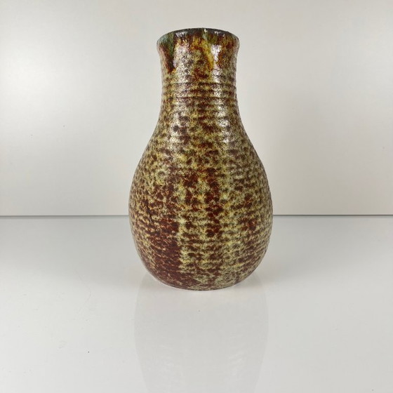Image 1 of Vase double dans le style d'Accolay, grès moucheté , 1960-70