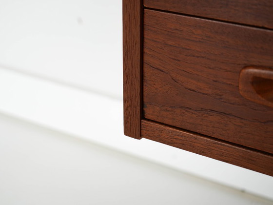 Image 1 of Teak wall unit PS System, Danish design, 1960s, manufactured by Randers Møbelfabrik