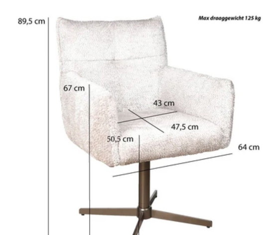 Image 1 of Moods Milano dining table chair 6x be handsome nature 01 Iras 360 anodic