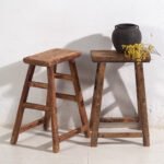 Pair of Antique oriental stools (c.1900) #7 (photo 6 of 34)