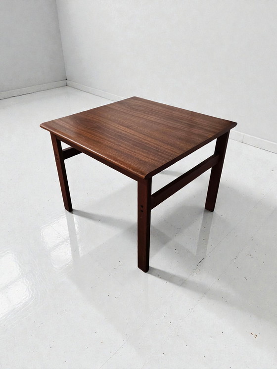 Image 1 of Mid Century Teak Beistelltisch Couchtisch Niel Eilersen 1960er