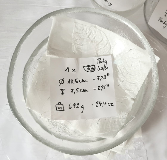 Kosta Boda glasset 13-delig „Party“ Ann & Göran Wärff 70er Mid Century kunstglas topcollectie – Servies (photo 10 of 15)