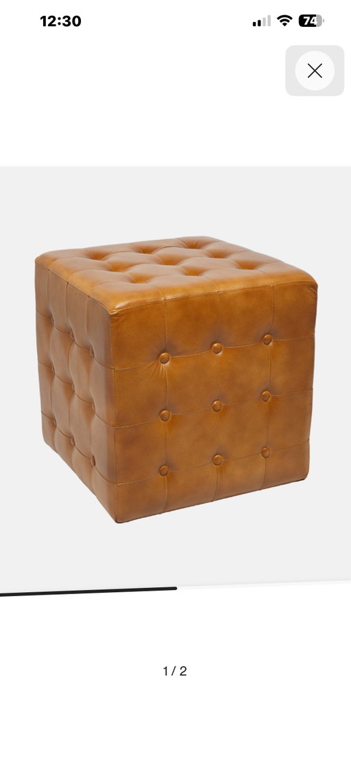 Pouf Lawrence Grey Home neuf dans sa boîte