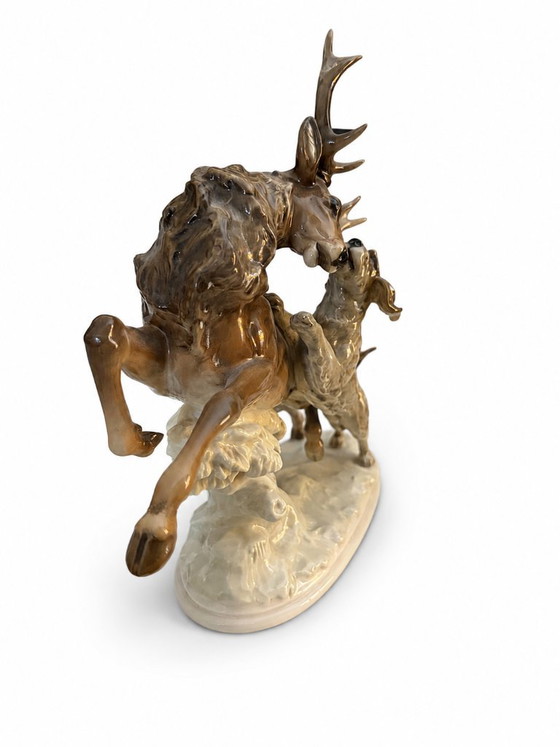Escultura de porcelana KarlTutir Hutschenreuther Kunstabteilung – Ceramic (photo 3 of 5)