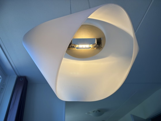Iconica lampada a croce italiana di Valerio Bottin – Foscarini, Lampade a sospensione, Glass (photo 4 of 6)