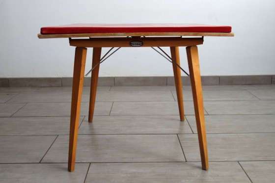 Image 1 of Folding coffee table, Plidéal, 1950s