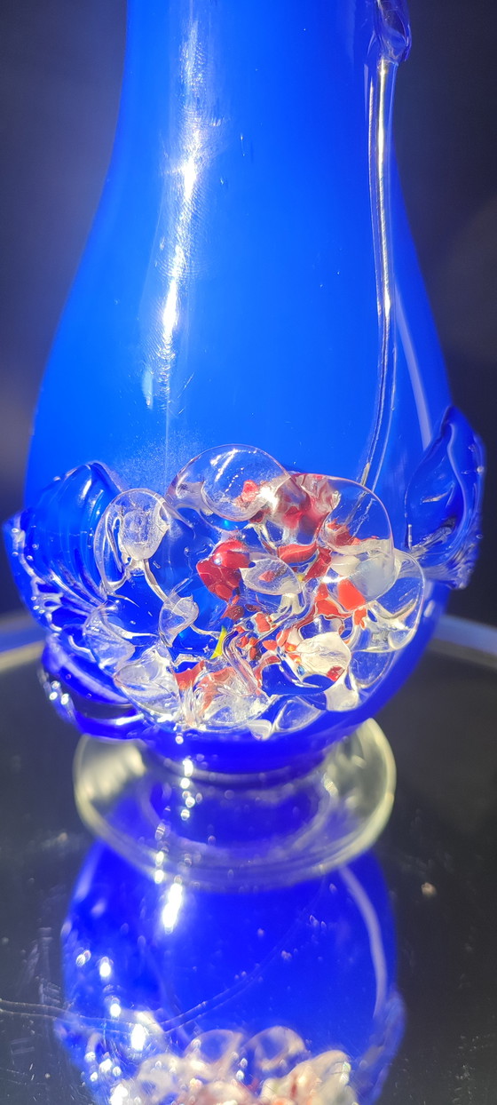 Image 1 of Italian art blown glass vase
