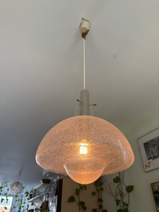 Lampada a sospensione Vintage Temde anni '70