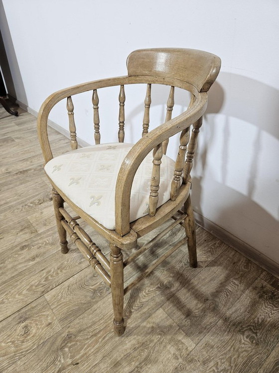 Sedia da Capitano Rustica Antica, XIX Secolo – Poltrone (photo 6 of 10)