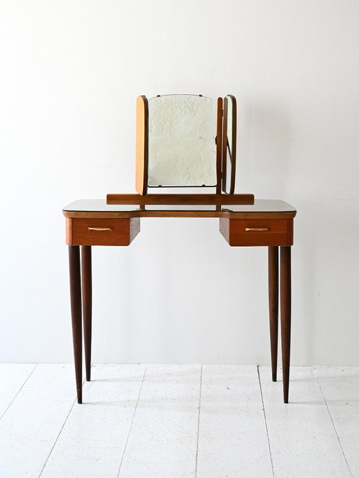 Mid-Century Vintage Scandinavian Vanity