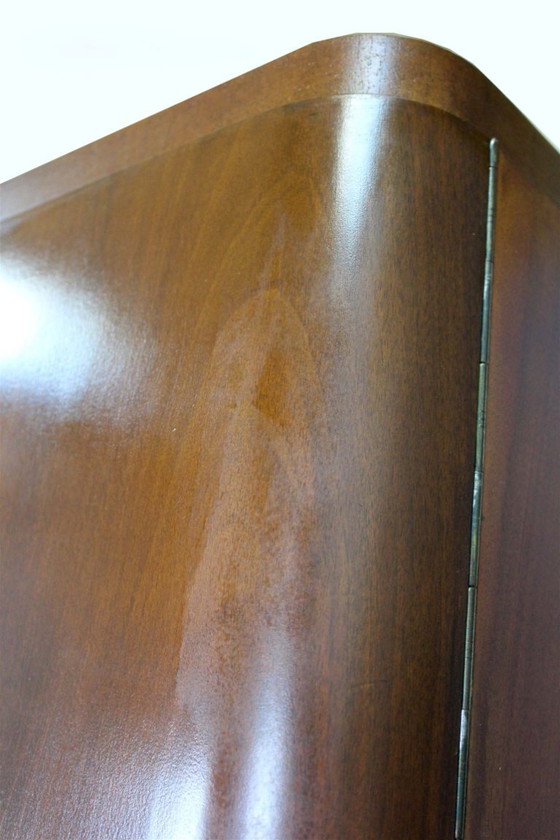 Image 1 of Armoire Bauhaus en acier chromé et tubulaire de Hynek Gottwald, années 1940