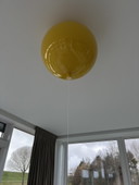 Brokis Ontwerper Boris Klim met Certificaten - PC876 Geheugenplafond Blauw/Rood/Geel PC881 Geheugenwand Geel/Rood