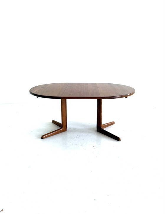 Table à manger extensible vintage, Skovby Møbelfabrik '60 – Tables de salle à manger, Wood, Metal (photo 4 of 13)