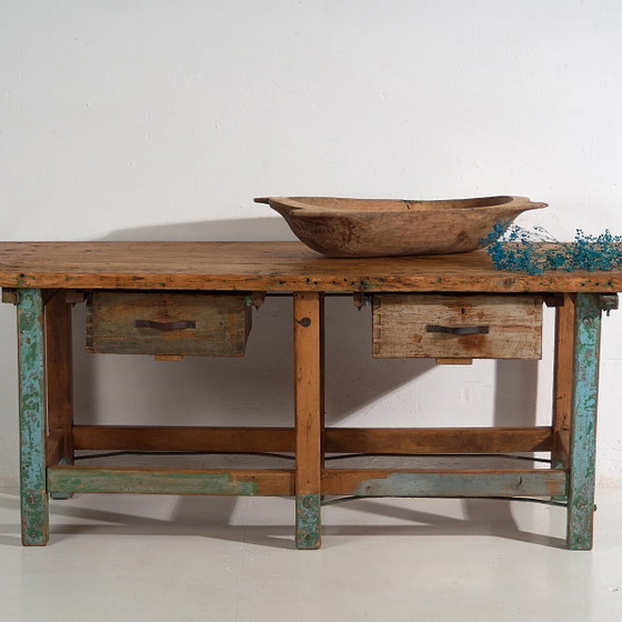 Antiker Arbeitstisch (ca. 1920) #15 – Schreibtisch, Rustic (photo 4 of 40)