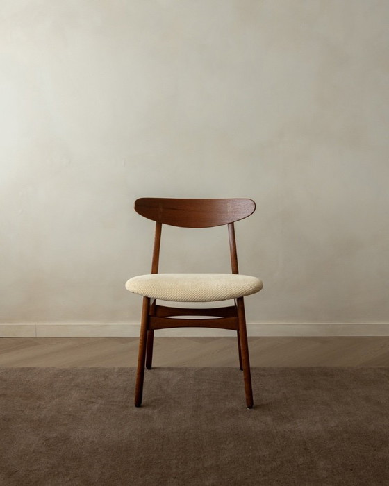 Image 1 of Set di 4 sedie da pranzo CH30 di Hans J. Wegner per Carl Hansen & Søn
