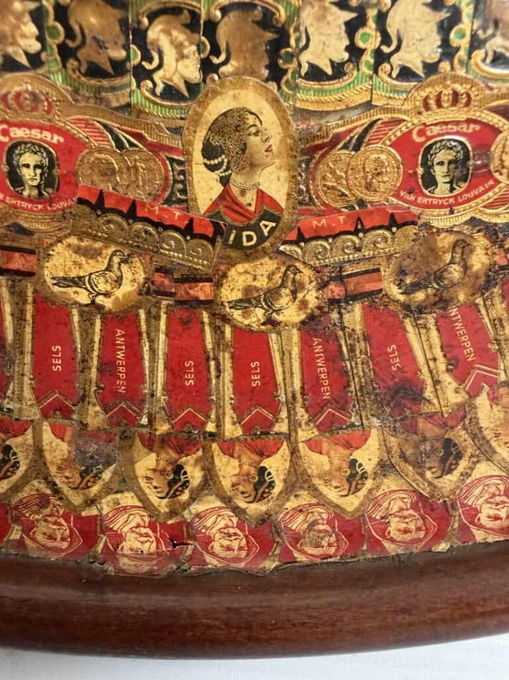 Arte collage, specchio ricoperto di fascette di sigari – Dipinti e disegni, Carta (photo 8 of 16)