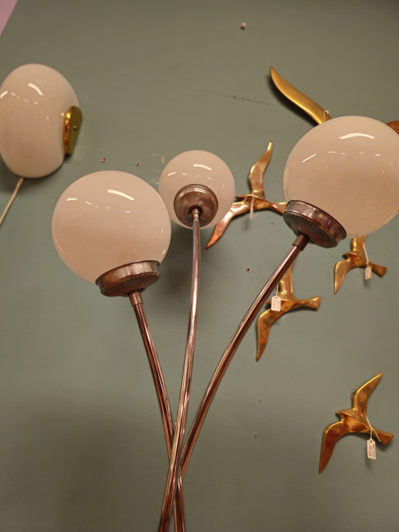 Image 1 of Vintage Bulb Lamp Table Lamp Desk Lamp Bulbs Chrome