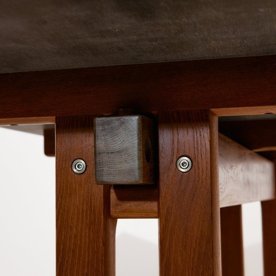 Image 1 of MK11151 Table de salle à manger Shaker par Hans J. Wegner pour Getama