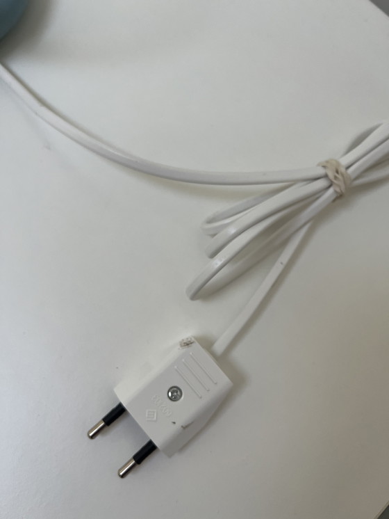 Image 1 of Lampada da scrivania vintage azzurra, anni '60