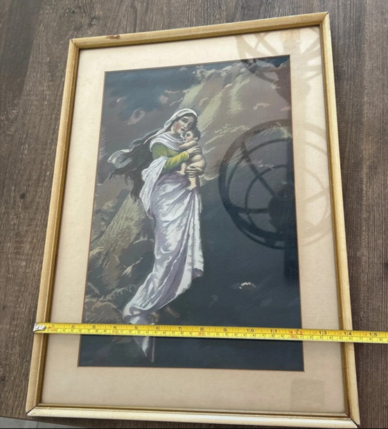 Image 1 of Madonna and child painting 