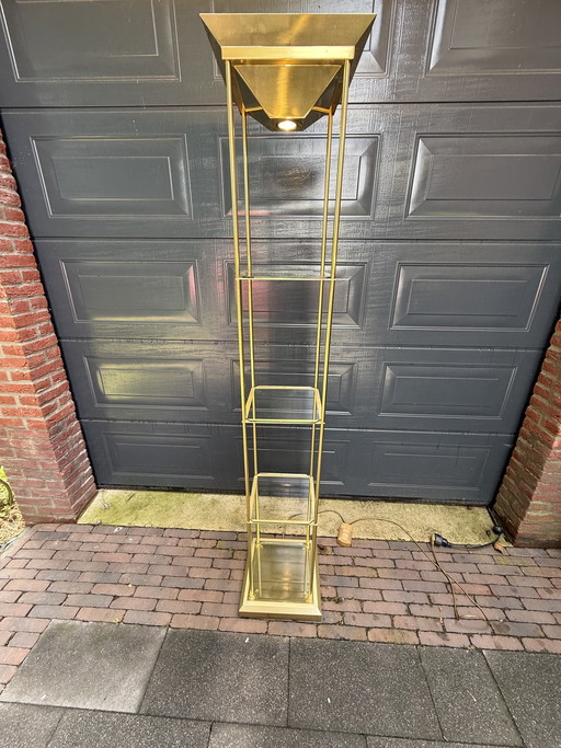 The Knudt tiered floor lamp