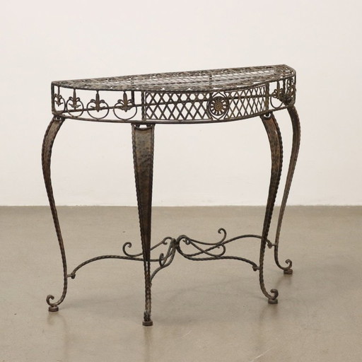 Consolle in Ferro e Lamierino
