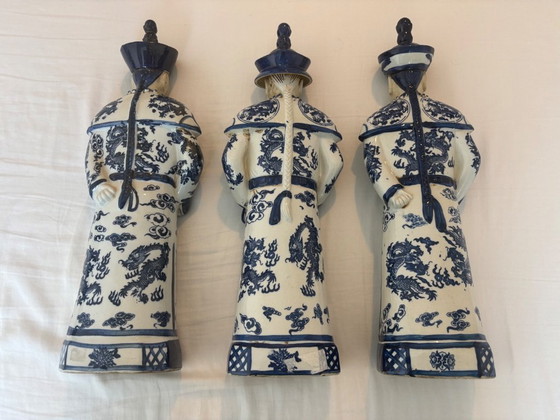 Image 1 of Chinese Keizers set van drie generaties.