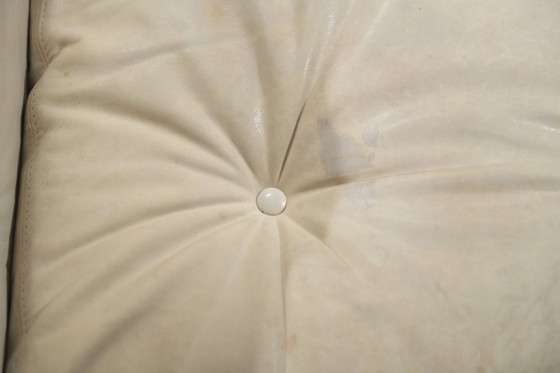 Image 1 of Splendido divano vintage Oriolo in pelle disegnato da Claudio Salocchi per Sormani, anni '60.