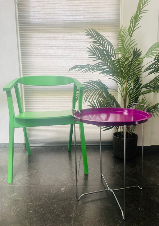 Table à plateau vintage violet Haku Möbel