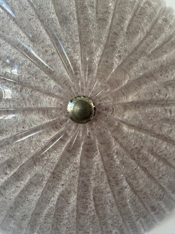 Applique da parete vintage di grandi dimensioni in vetro di Murano, Italia, 1970. – Glass, Murano Glass (photo 4 of 9)