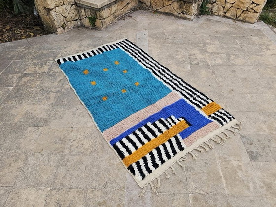 Magnifique tapis en laine 150/270cm (photo 4 of 7)